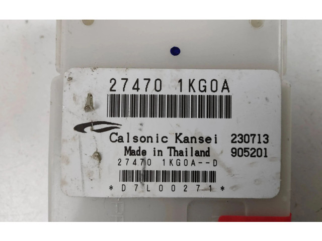 Řídící jednotka 274701KG0A, 905201   Nissan Note (E12) 2014