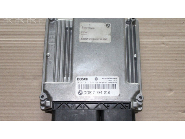 Блок управления двигателя