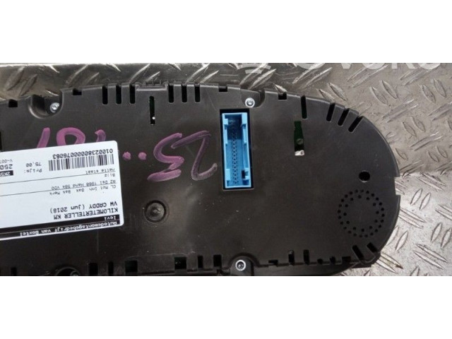 Přístrojová deska  Volkswagen Caddy 2018   