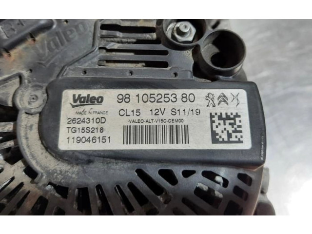 Генератор 9810525380   Peugeot Partner III      