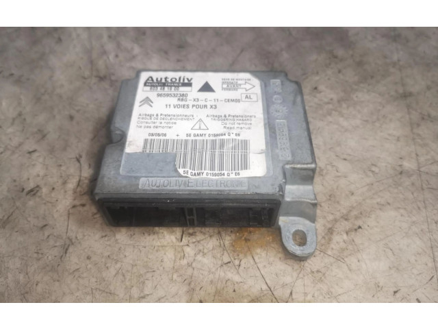 Блок подушек безопасности SLV9659532380 Citroen Berlingo