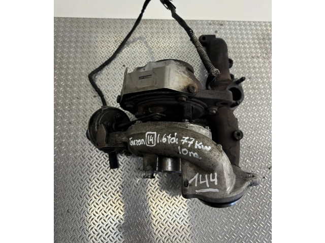  Турбина Volkswagen Touran II  03L253016T   для двигателя CAYC      