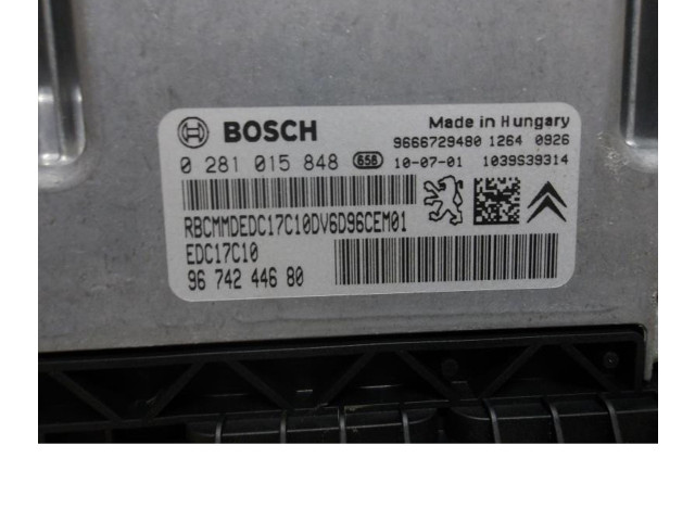 Блок управления двигателя 1944F4, 1944F4   Citroen DS3      