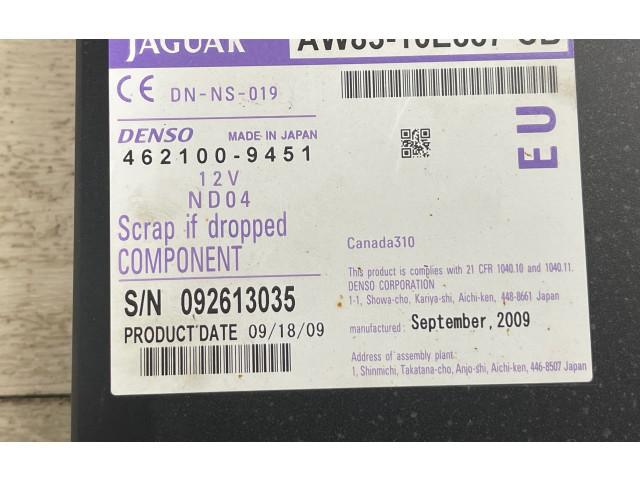 Считывающее устройство CD/DVD навигации (GPS) AW8310E887CB, 4621009451   Jaguar XF X250   