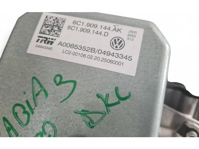 Рулевая рейка 6C1909144AK, 6C1423510CE Skoda Fabia Mk3 (NJ) 2015 - 2021 года