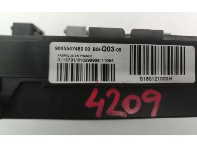 Блок предохранителей 9665547480 Citroen C4 I
