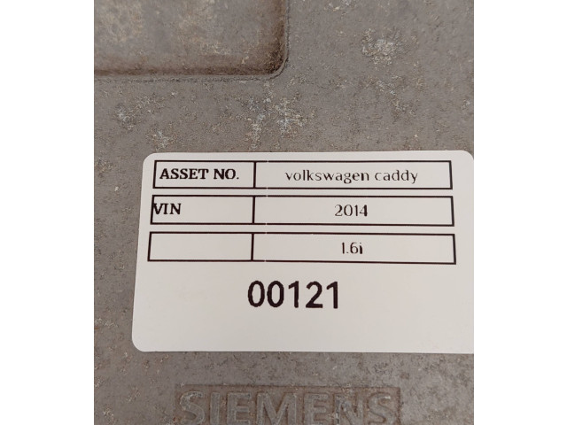 Блок управления двигателя 06A906033CE, 5WP4020703 Volkswagen Caddy