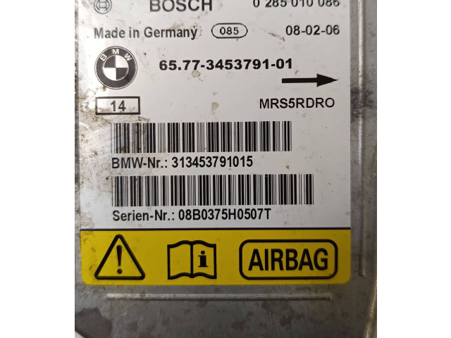 Блок подушек безопасности 0285010086, 3453791   BMW X3 E83