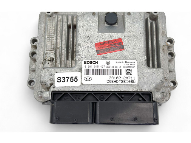 Блок управления двигателя 391022A711, 39102-2A711 KIA Ceed