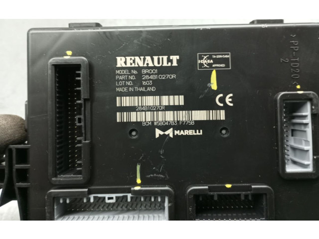 Блок комфорта 284B10270R, W5B047B3   Dacia Sandero   