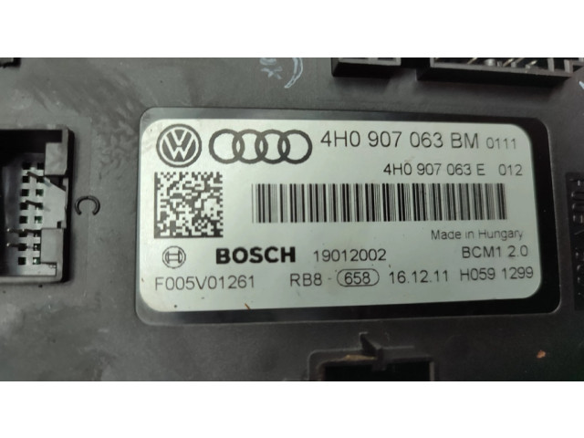 Блок комфорта 4H0907063BM, 4H0907063E Audi A6 S6 C7 4G