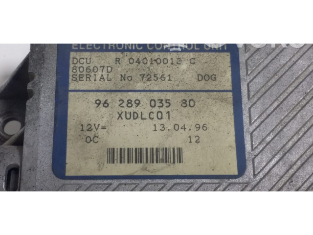 Řídící jednotka 9628903580, 9628903580   Fiat Ulysse 1999