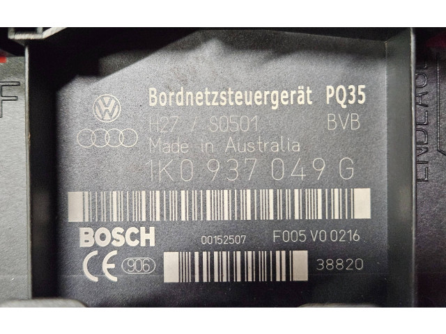 Блок комфорта 1K0937049G, H27S0501 Volkswagen Touran I