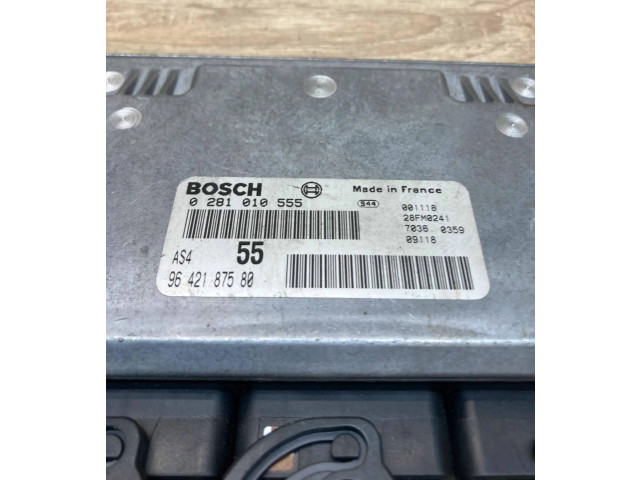 Řídící jednotka 9642187580, 0281010555 Nissan Micra 1993