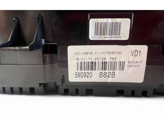 Přístrojová deska Volkswagen Tiguan 2012 5N0920882B