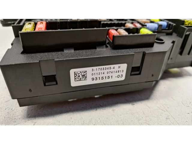   Pojistková skříňka 9315151, 61149315151   BMW X3 F25 2015