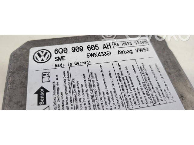 Блок подушек безопасности 6Q0909605AH, 04H023S2400   Volkswagen Caddy