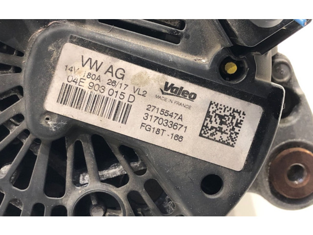 Генератор 04E903015D Skoda Octavia Mk3 (5E)