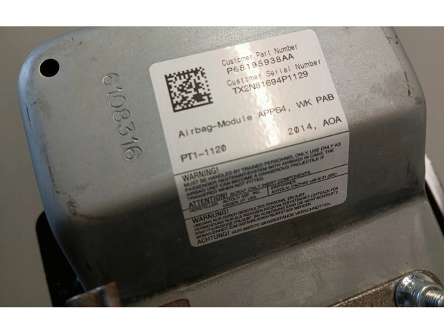 Подушка безопасности пассажира P68195938AA   Jeep Grand Cherokee