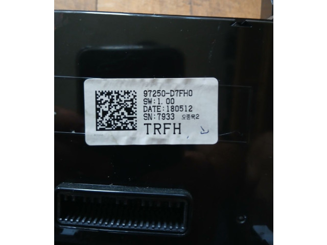 Блок управления климат-контролем 97250-d7fh0   Hyundai Tucson TL