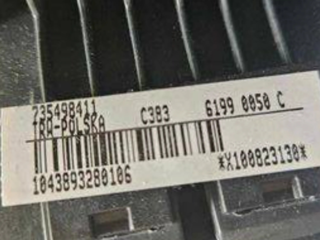 Подушка безопасности водителя 735498411, X100823130   Ford Ka