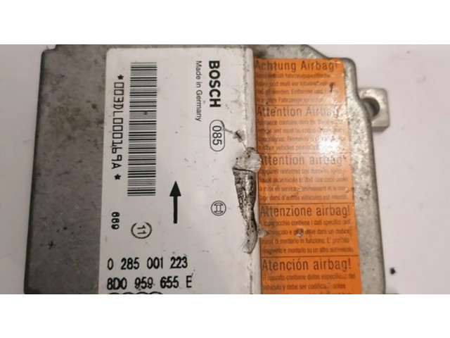 Блок подушек безопасности 8D0959655E, 0285001223 Audi A3 S3 8L