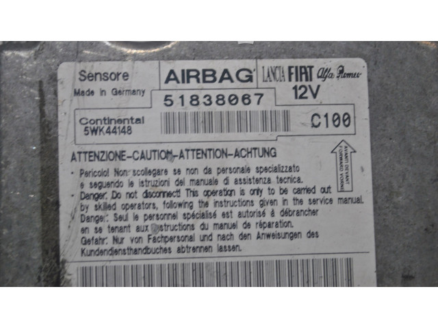 Блок подушек безопасности 51838067 Fiat Grande Punto