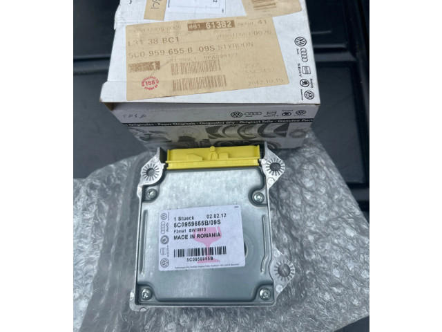 Блок подушек безопасности 5C0959655B, 5WK44286 Skoda Yeti (5L)