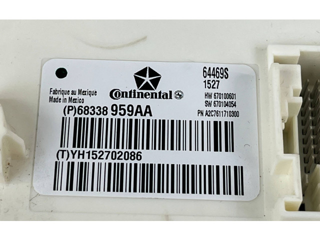 Блок комфорта 68338959AA, 670104054 Maserati Ghibli