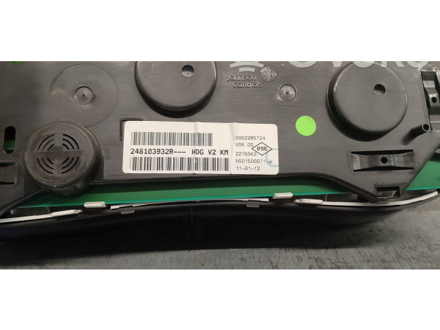 Панель приборов 248103932R   Dacia Lodgy       