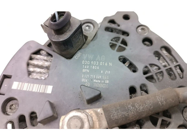 Генератор 03G903016N   Audi A6 S6 C6 4F      