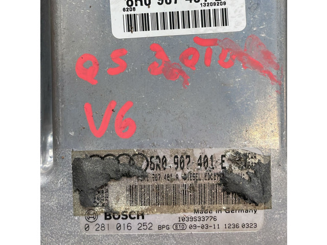 Комплект блоков управления 8R0907401E, 8R0907401E Audi Q5 SQ5