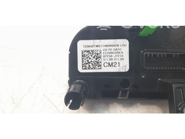 Блок управления климат-контролем 97250J7202   KIA Xceed