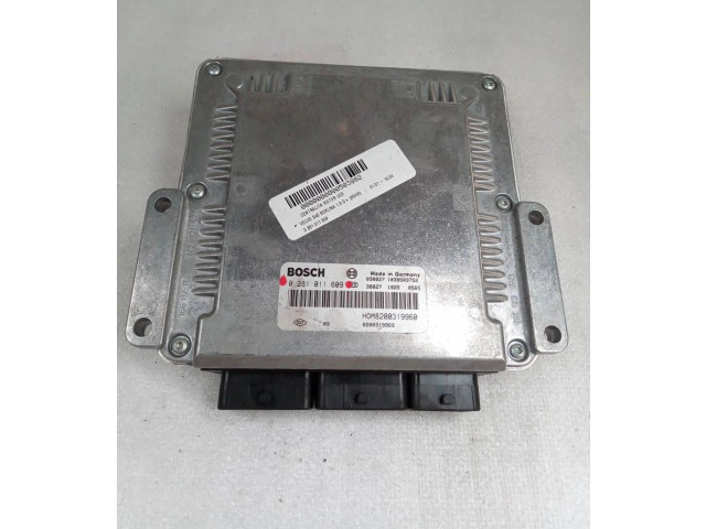 Řídící jednotka 0281011609, CENTRALITAMOTORUCE Volvo S40, V40