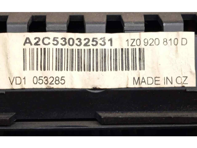 Панель приборов Skoda Octavia Mk1 (1U)