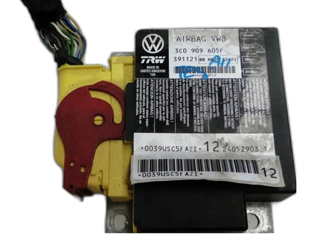 Блок подушек безопасности 3C0909605F, 3C0909605F   Volkswagen PASSAT B6