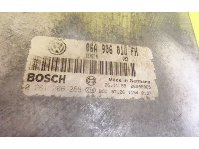 Блок управления двигателя 06A906018FH, 0261206266 Skoda Octavia Mk1 (1U)