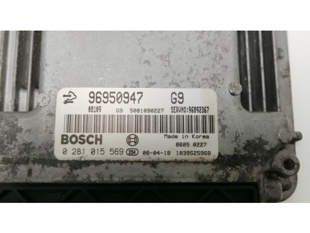 Řídící jednotka 96950947, 1039S25968 Chevrolet Captiva 2008