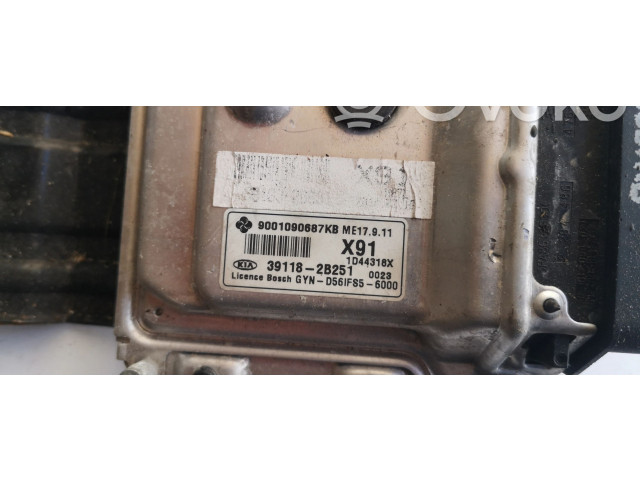 Řídící jednotka 39118-2B251-, 39118-2B251 9001090687KB ME17.9.11   KIA Venga 2010