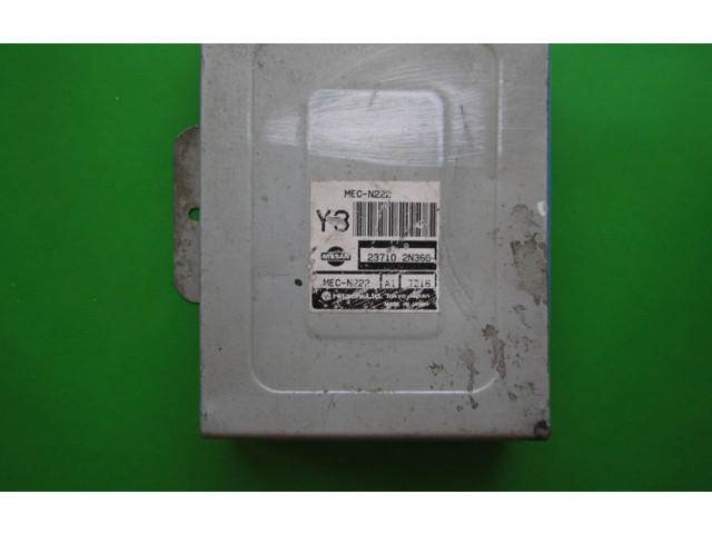 Блок управления двигателем ECU 237102N366, MEC-N222 Nissan Almera