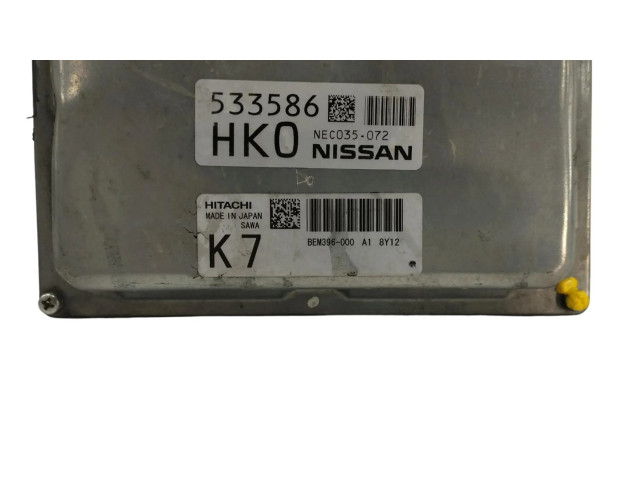 Блок управления двигателя 533586, NEC035-072 Infiniti Q50