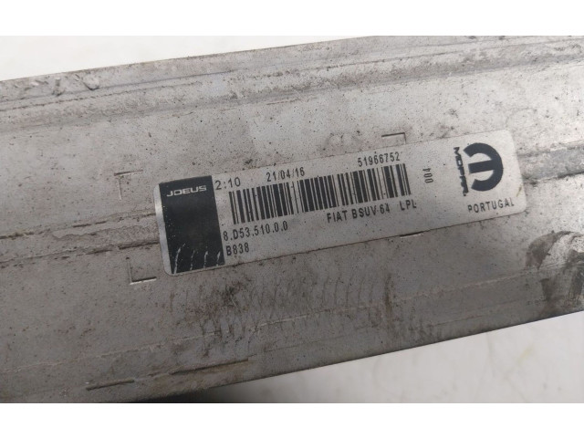 Интеркулер  51965908, 51966752   Jeep Renegade 