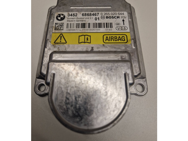 Блок подушек безопасности 6868467, 0265020644 BMW X3 F25