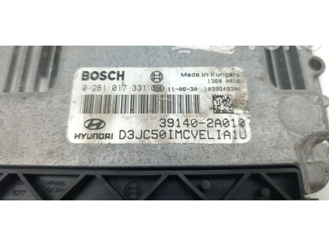 Блок управления двигателя 0281017331, 39140-2A010 Hyundai ix20