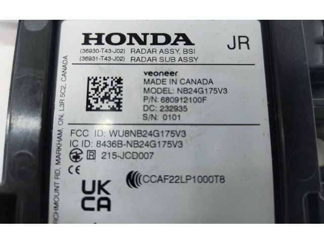 Řídící jednotka Honda Civic 2024