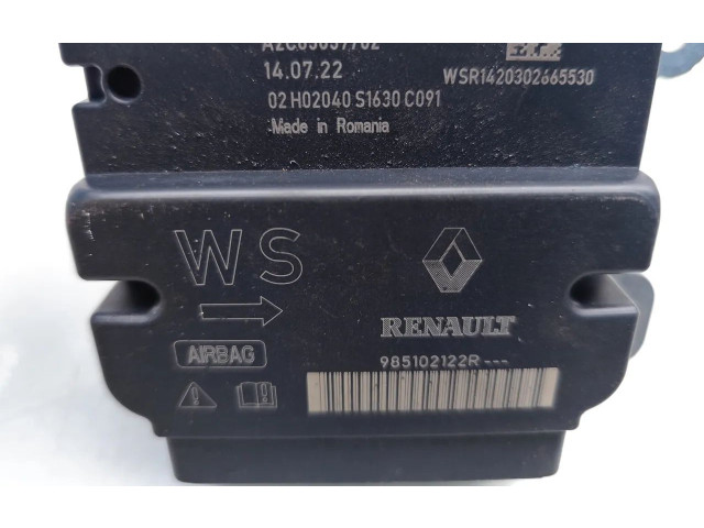 Блок подушек безопасности 985102122R, A2C85839702 Dacia Sandero