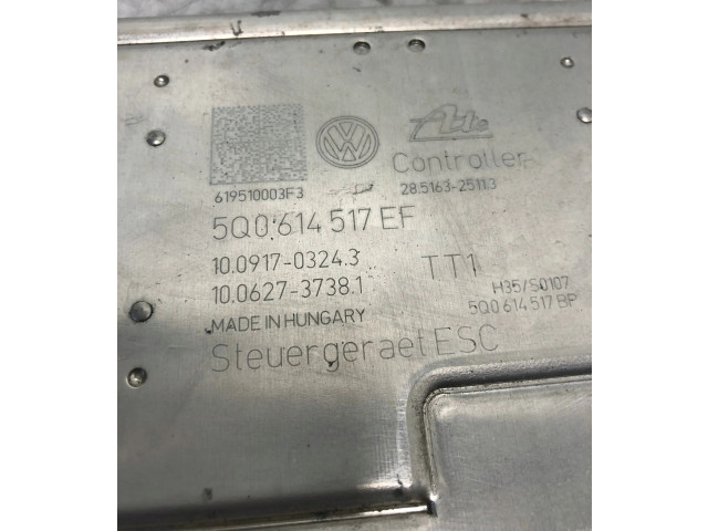 Блок АБС 5Q0614517EF, 5Q0614517EF Skoda Kodiaq 2017 - 2024 года