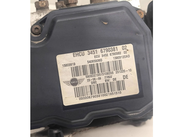 Блок АБС 6790381, 15803819 Mini One - Cooper Coupe R56 2005 - 2014 года