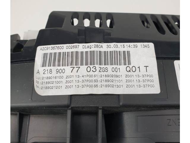 Панель приборов A2189007703   Mercedes-Benz CLS C218 X218       