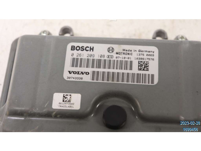 Блок управления впрыском 36002556, 0261209108   Volvo V70